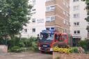 Fire breaks out at block of flats in Stourbridge