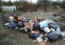 Charlotte Johnson of Stow will have to pay over £1,000 after dumping a sofa, clothing and bin bags on a bridleway near the B4450