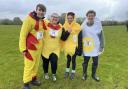 Participants didn't let soggy conditions dampen their enthusiasm