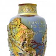 The 112 year old vase sold for  £92,000