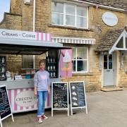 Sarita Tapper, owners of Chestnuts, is one of many concerned business owners in Bourton