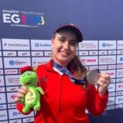 News: Ella Gibson won silver at the European Championships