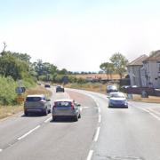 CRASH: The fatal crash happened on the A44 at Egdon, near Worcester