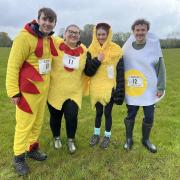 Participants didn't let soggy conditions dampen their enthusiasm