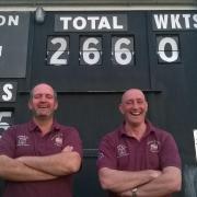 OPENING STAND: Greg Stotesbury (left) and Dave Williams.
