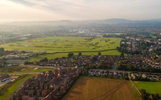 An aerial view of Herefordshire. Picture: DronePics.Wales, CC-BY 4.0 licence