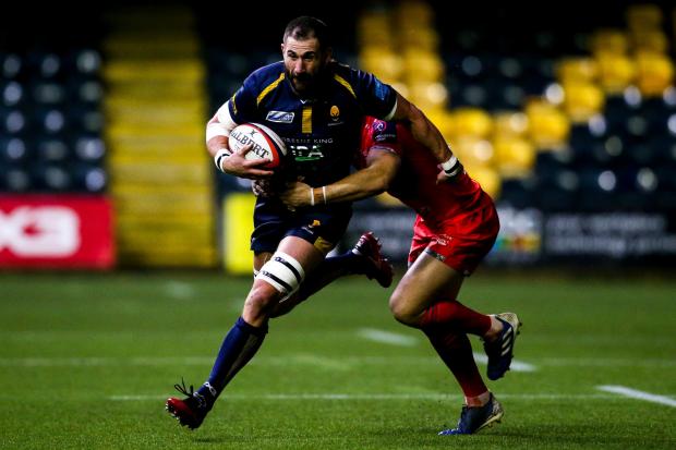 RUGBY: Matt Cox is set to make his 100th appearance this weekend. Pic. Robbie Stephenson/JMP