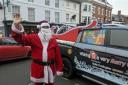 Santa and his sleigh, provided by Building & Plumbing Supplies of Shipston and Unity Cross Roads Garage