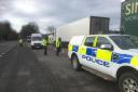 Police handed two vehicles prohibition notices