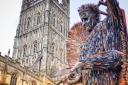 Knife Angel arrives in Gloucestershire with message of hope - photo by Alun Thomas