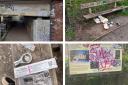 Litter, drug paraphernalia, graffiti and dog mess have all blighted the canal path in Stroud in recent months.