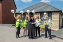The handover of new homes at Hunters Moon in Chippenham