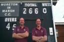 OPENING STAND: Greg Stotesbury (left) and Dave Williams.