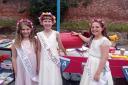 The Carnival Princess and her Attendants welcomed visitors to the Party in the Car Park.