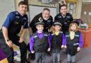 Police visited Quinton Primary School earlier today