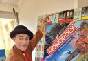 Mr Monopoly himself officially launched the Cotswolds Edition of Monopoly this morning