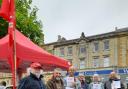 Chipping Norton showed its support for the TUC demonstration in London, demanding Government action to combat the cost-of-living crisis