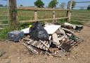 Fly-tipping is on the rise in the Cotswolds. Credit: Cotswold District Council