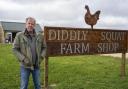 Jeremy Clarkson at the Diddly Squat Farm Shop in Oxfordshire.