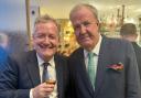 Piers Morgan and Jeremy Clarkson together last week.