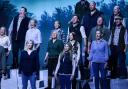 The 34-member Hawkstone Farmers Choir, which includes local farmer Chris, plans to take the spotlight at Hammersmith Apollo.