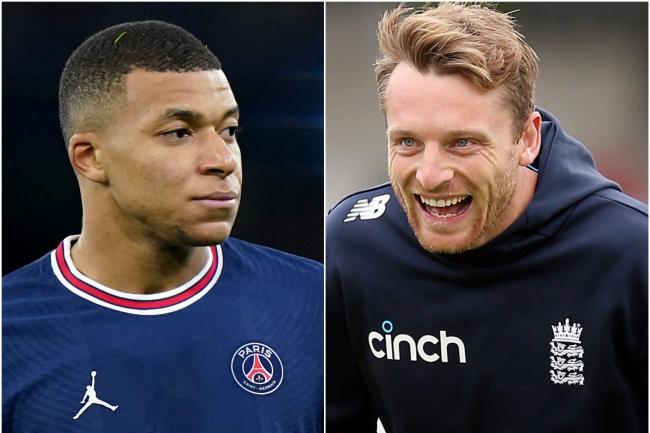 Kylian Mbappe and Jos Buttler