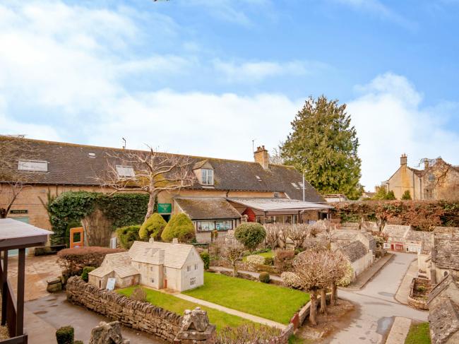 The Bourton Model Village is clsoed whilst work takes place to restore a bar and restaurant that has been closed for a decade. Photo: Christie and Co