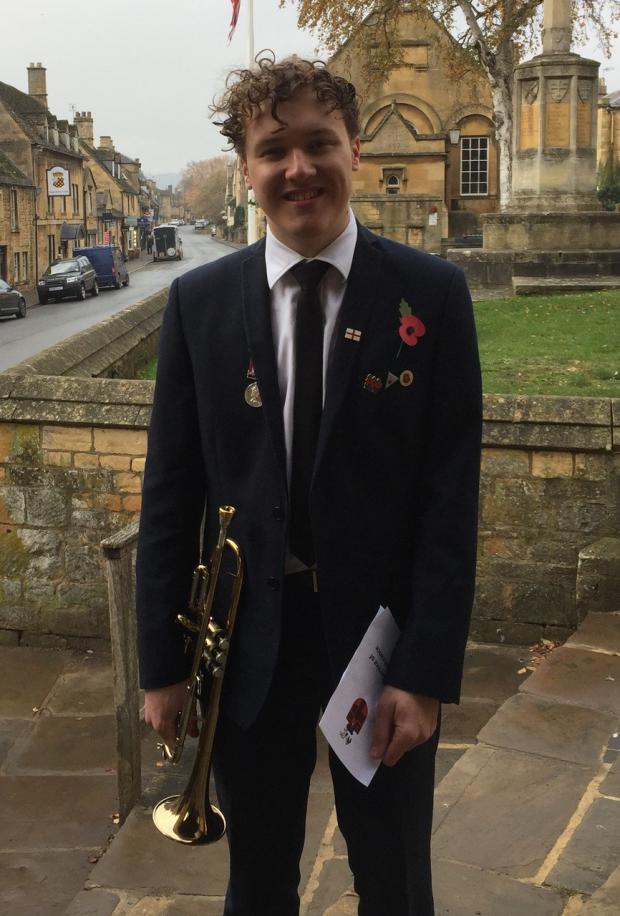 Cotswold Journal: Steven Nichols from Chipping Campden is studying jazz trumpet at the Royal Academy of Music in London