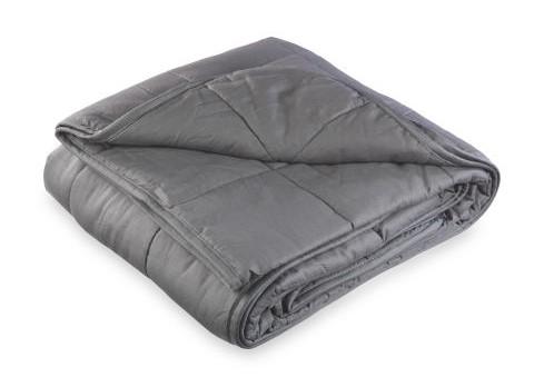 Cotswold Journal: Dark grey weighted blanket (Aldi)