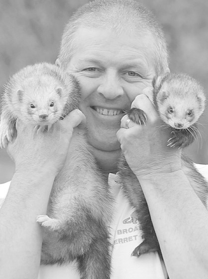 John Barton, of Broadway Ferret Rescue, was elected chairman of the National Ferret Welfare Society in January 2003