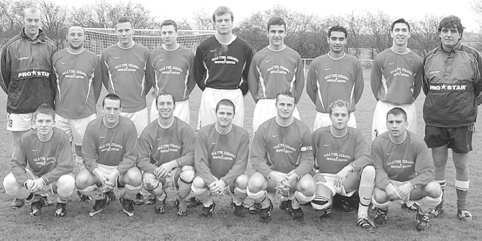 January 2003 and Littleton have their sights set on a second successive promotion in the Midland Combination. Front row, from left, Rob Hands, Darren Reeves, Matt Edwards, Perry Beddoes, Curtis Major, Mark Gledhill and Adrian Wilde. Back, Lee Rogers,