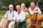 The Wurzels will perform their number one smash hit just over the Herefordshire border this spring.