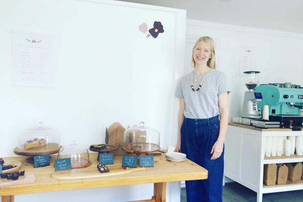 Beth Stapleton has launched a plant based bakery and shop - Baked By Beth - in Nailsworth