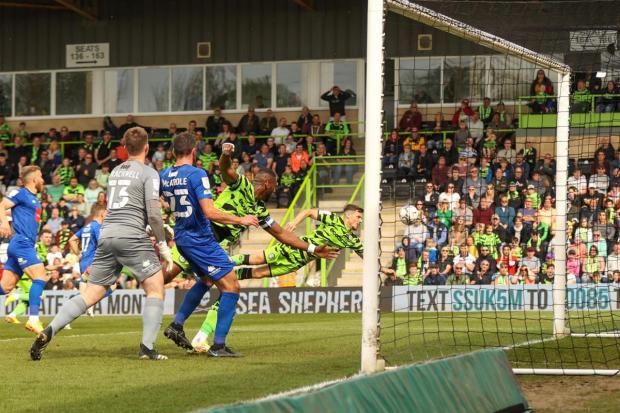 Forest Green Rovers beaten at home by Harrogate Town