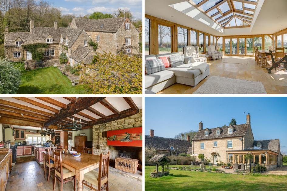 Five million-pound-plus properties for sale in the Cotswolds 