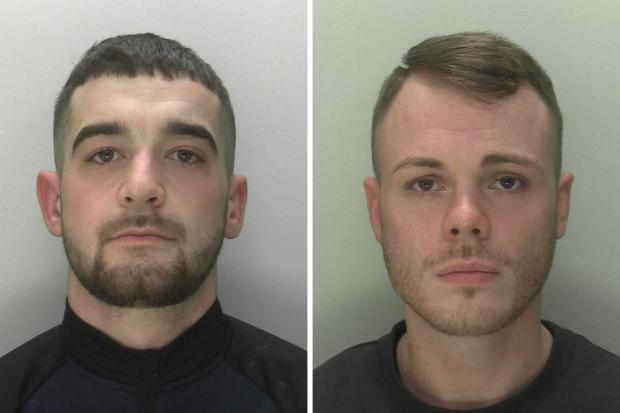Cotswold Journal: Eric Pearce (left) and Matthew Jones (right) have been jailed for a combined 15 years after stealing £340k worth of cars from across Gloucestershire
