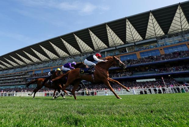 Cotswold Journal: Kyprios and Ryan Moore coming home to win the Gold Cup during day three of Royal Ascot. Picture: PA Wire
