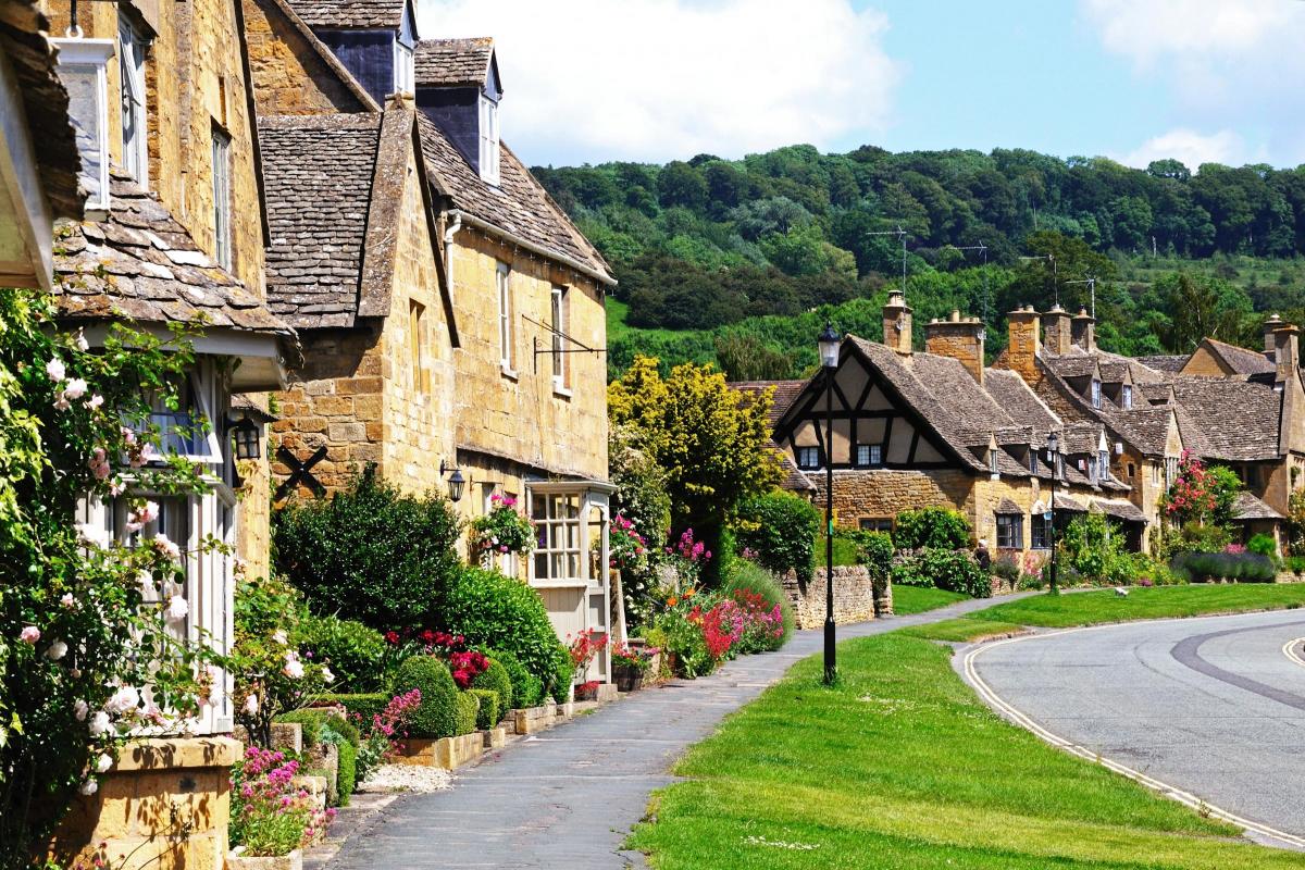 Broadway has been named the tenth most tranquil staycation in the UK