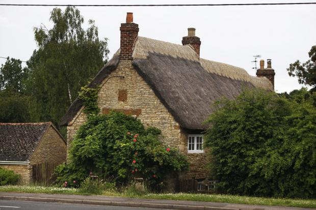Cotswold Journal: The cottage in Middle Barton Picture: OM