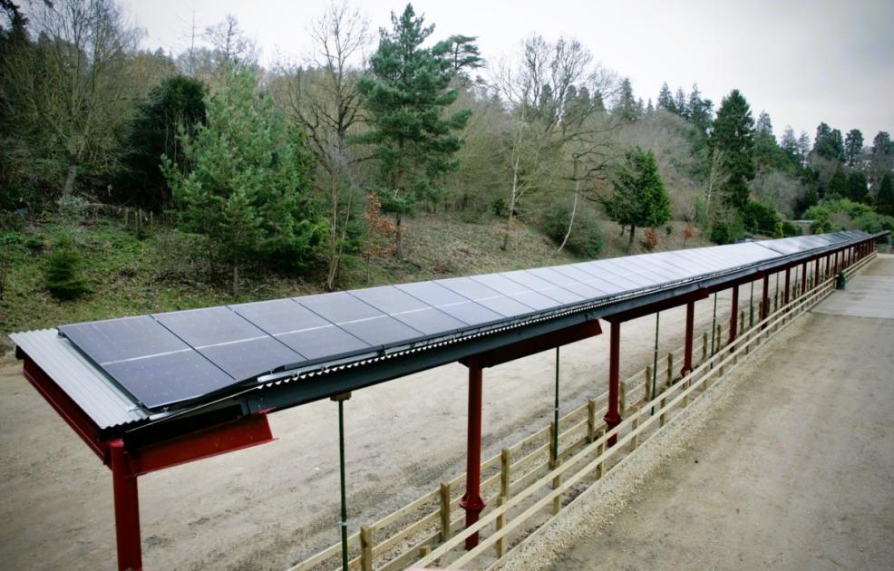 Batsford Arboretum installs eco-friendly solar panels 