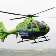 An air ambulance has been called to a crash in the Cotswolds