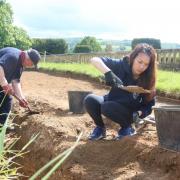 Archaeologists from DigVentures first identified the Tudor ruins in 2019. Photo: DigVenture