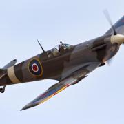 A Spitfire was spotted flying over the Cotswolds this week. Photo: Getty/RobHowarth