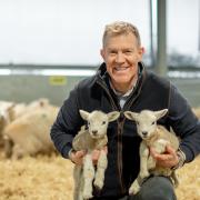 Adam Henson has welcomed the first lambs of the season at Cotswold Farm Park
