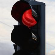 Temporary traffic lights have been set up on Station Road in Broadway
