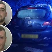 Eric Pearce and Matthew Jones have been jailed for a combined 15 years after stealing £340k worth of cars from across Gloucestershire
