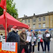Chipping Norton showed its support for the TUC demonstration in London, demanding Government action to combat the cost-of-living crisis