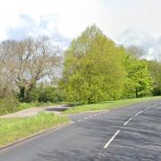 An injured motorcyclist was found on the B4632 Cleeve Hill, he later died at the scene