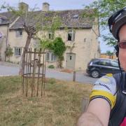 Councillor completes 247 miles by bike in a month following brain tumour surgery