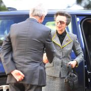 Princess Anne drove herself to the event from Gatcombe Park (PAUL NICHOLLS PHOTOGRAPHY)